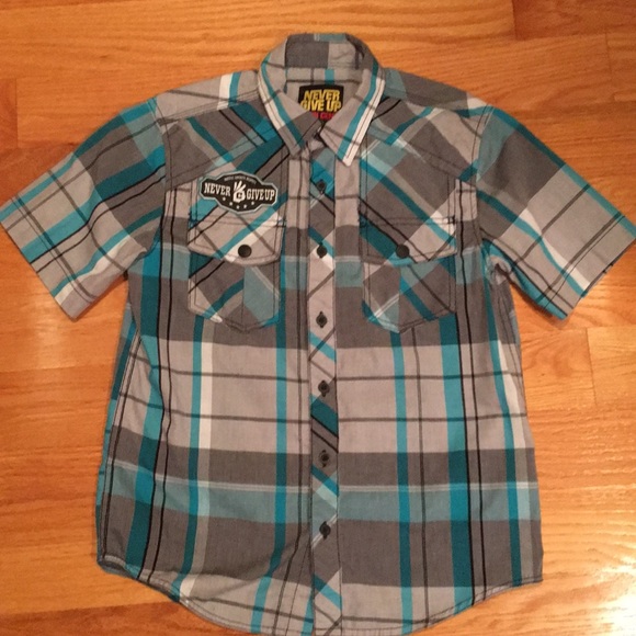 John Cena Never Give Up Boys L (10-12) Shirt - Picture 1 of 7
